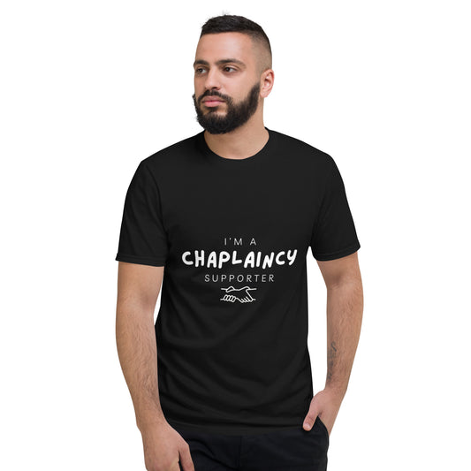 Chaplaincy supporter black unisex Short-Sleeve T-Shirt