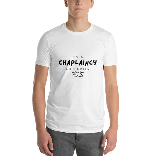 Chaplaincy supporter white unisex t-shirt