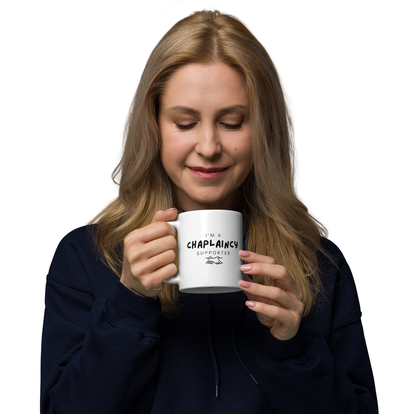 Chaplaincy supporter White glossy mug