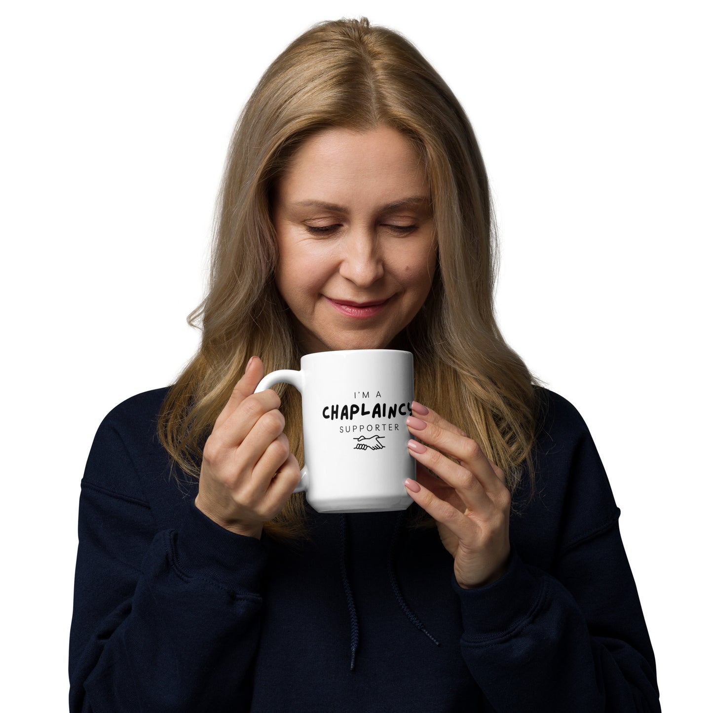 Chaplaincy supporter White glossy mug